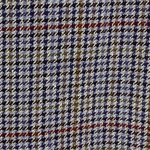 Burberry Vintage Men’s Houndstooth 100% Natural Wool Blazer Sport Coat Size 40R - Picture 5 of 10